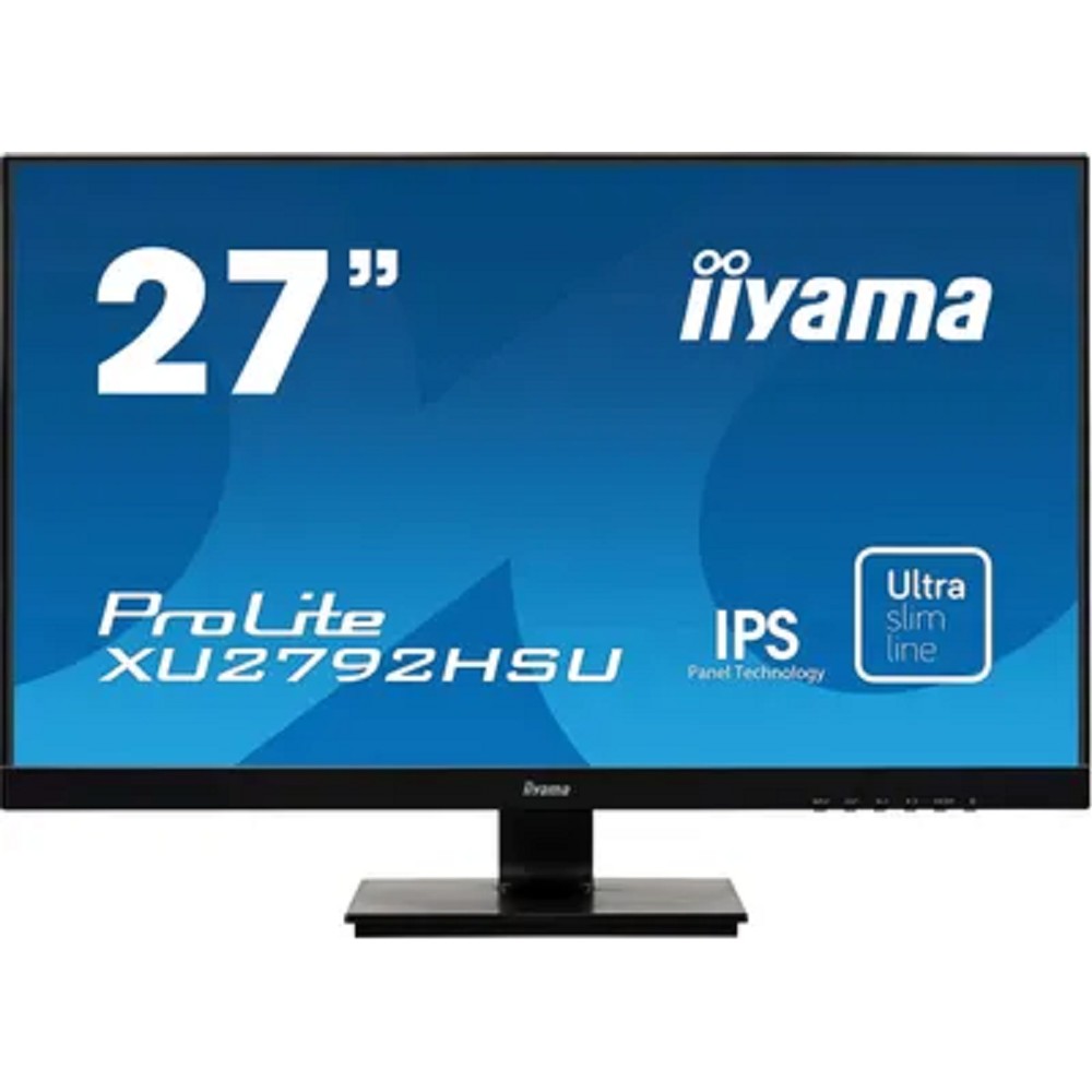 LCD IIYAMA 27" XU2792HSU-B1 черный {IPS 1920x1080 75Hz 4ms 250cd 1000:1 8bit(6bit+FRC) 178/178 D-Sub HDMI2.0 DisplayPort1.2 2xUSB2.0 VESA 2x2W AudioOut}