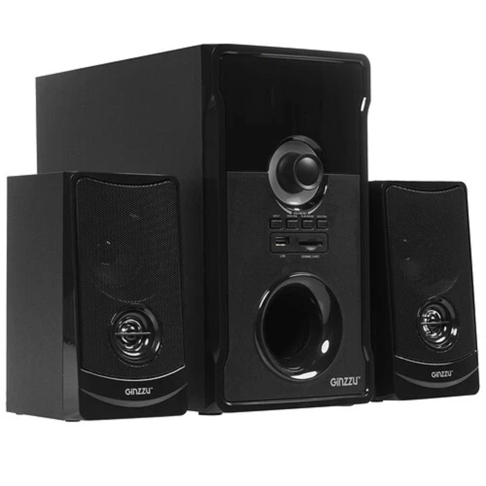 Ginzzu GM-426, Акустическая система 2.1, 60W/BT/USB/SD/FM/ДУ
