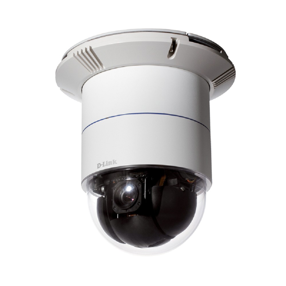 D-Link DCS-6616/A1A PROJ Купольная сетевая высокоскоростная VGA-камера, день/ночь, с приводом наклона/поворота, 12-кратным оптическим увеличением и WDR