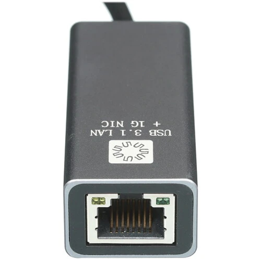 5bites Кабель-адаптер UA3C-45-14BK USB3.1 / RJ45 1G / AL / GREY