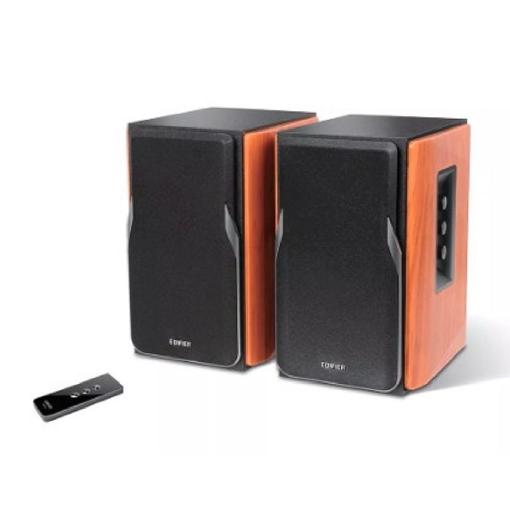 Edifier R1380T brown {42 W RMS, 55-20000Гц, МДФ, пульт ДУ, Bluetooth 5.1; 152 х 241 х 200мм}