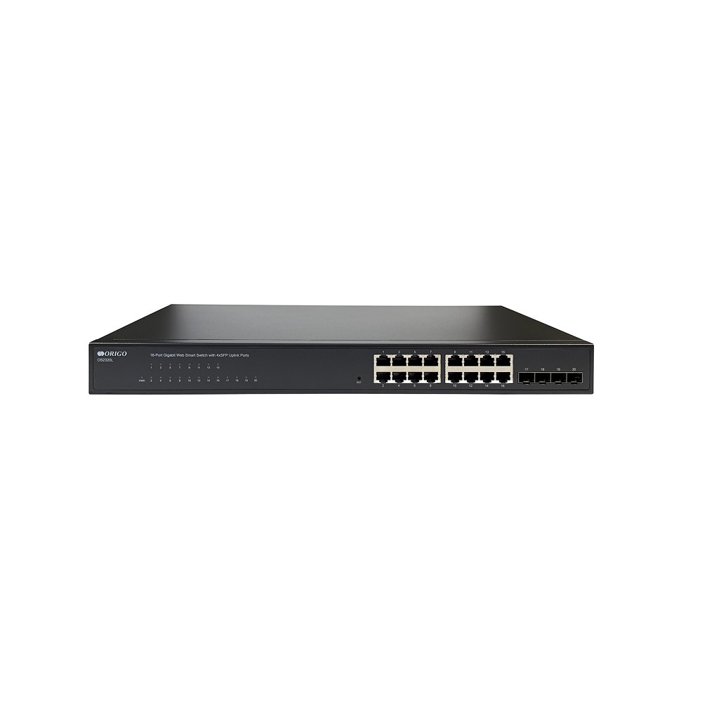 ORIGO OS2320L/A1A Web-управляемый L2 коммутатор 16x1000Base-T, 4x100/1000Base-X SFP