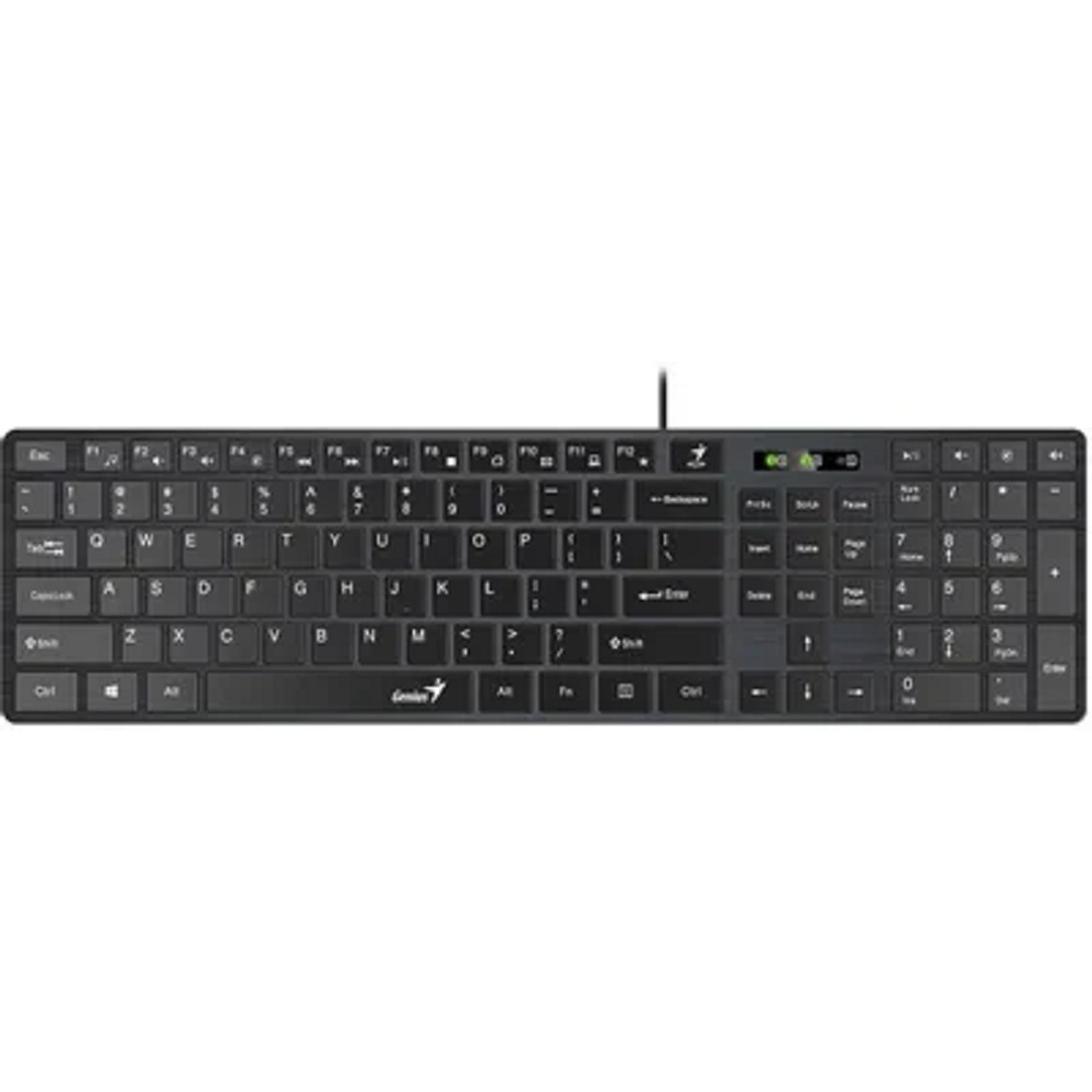 Клавиатура Genius SlimStar126 Black USB [31310017402/31310017417]