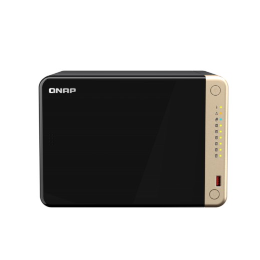 Qnap Original NAS Сетевое хранилище TS-664-8G 6-bay настольный Celeron N5095