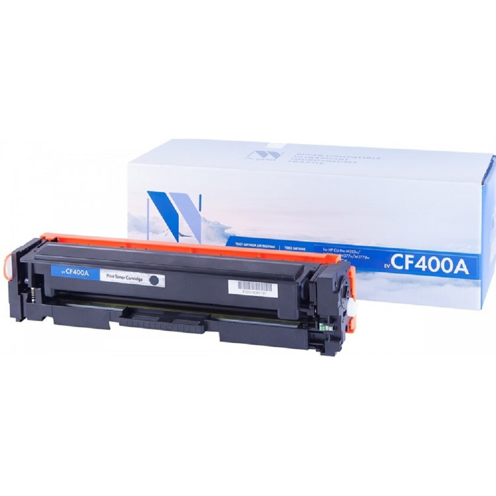 NV Print CF400A Картридж  для  HP Laser Jet Pro M252, MFP M277  BLACK 1500к.
