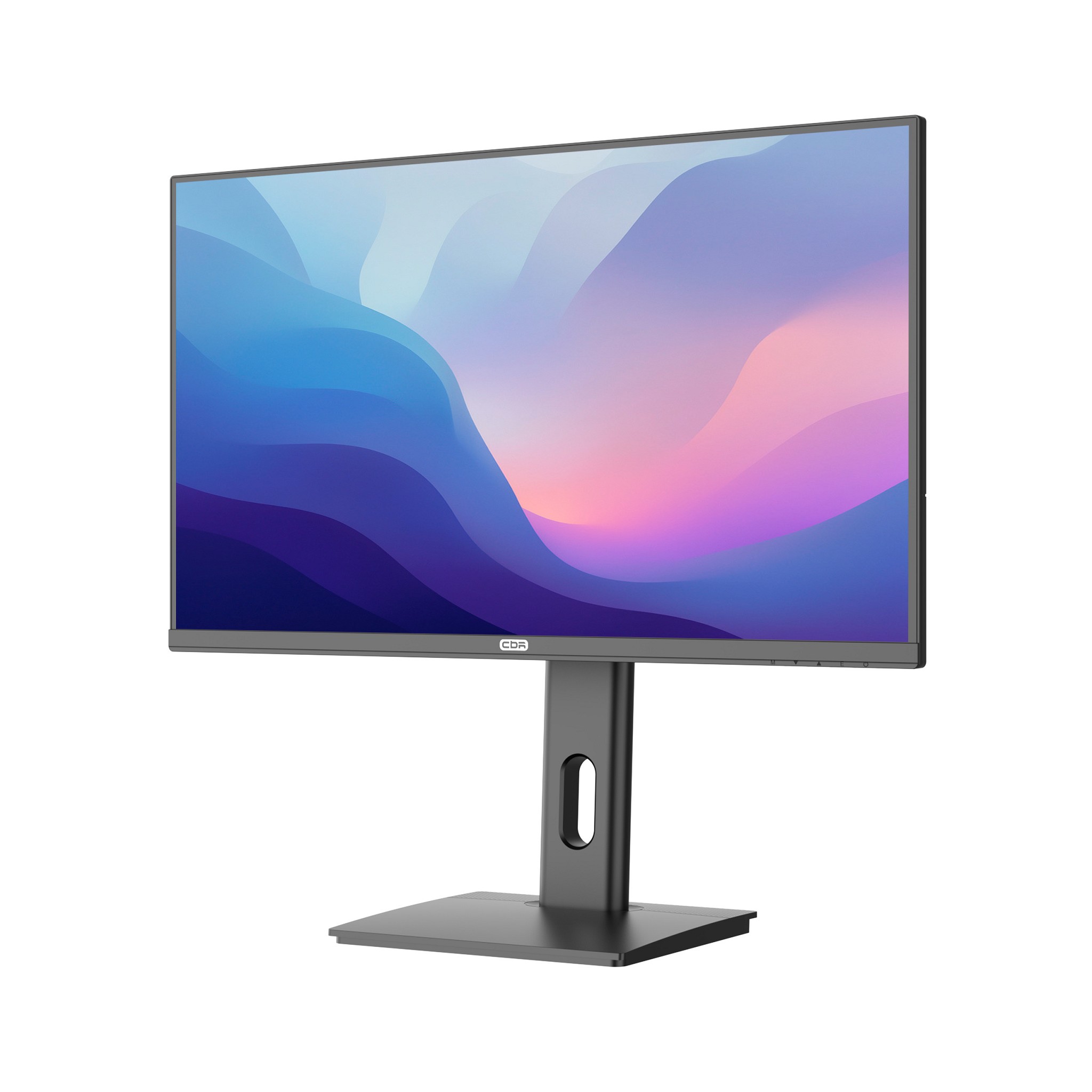 CBR LCD Монитор 27" MB-2701, IPS, FHD 1920x1080, 100Гц, Динамики 2*3W, HAS, Pivot, 1*DP/1*HDMI/1*VGA, внутренний БП, FreeSync, черный, кабель HDMI 1.5м [LCD-MB2701-OPC]