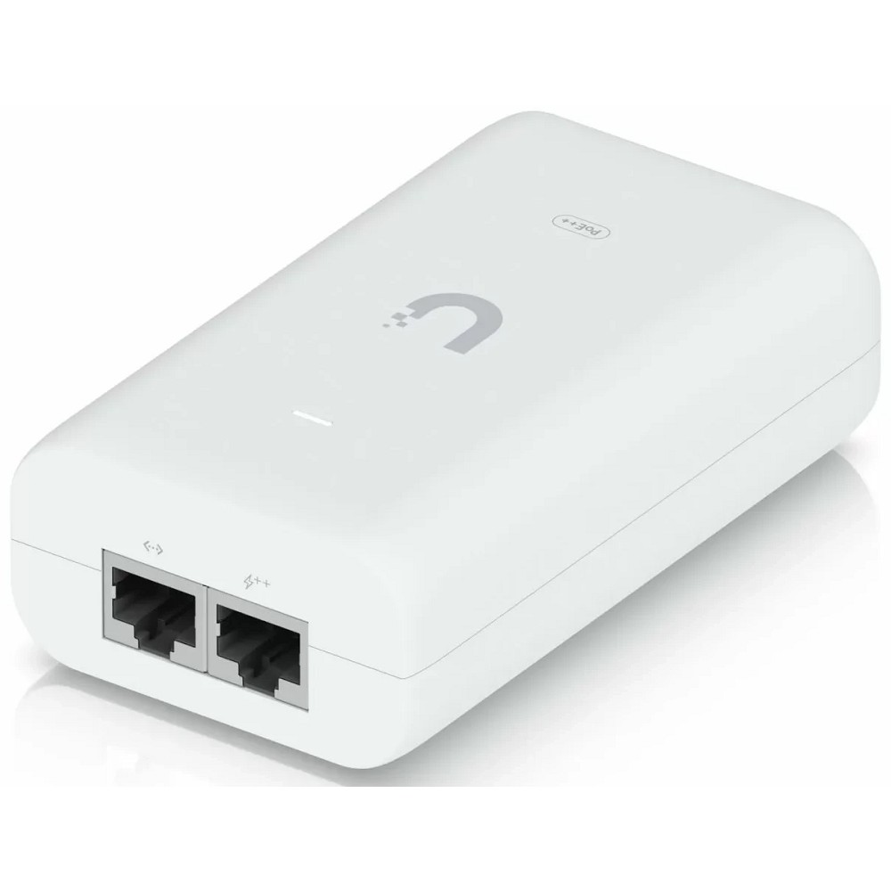 UBIQUITI PoE++, Инжектор 48В, 60Вт, 1Gbit(U-POE++)