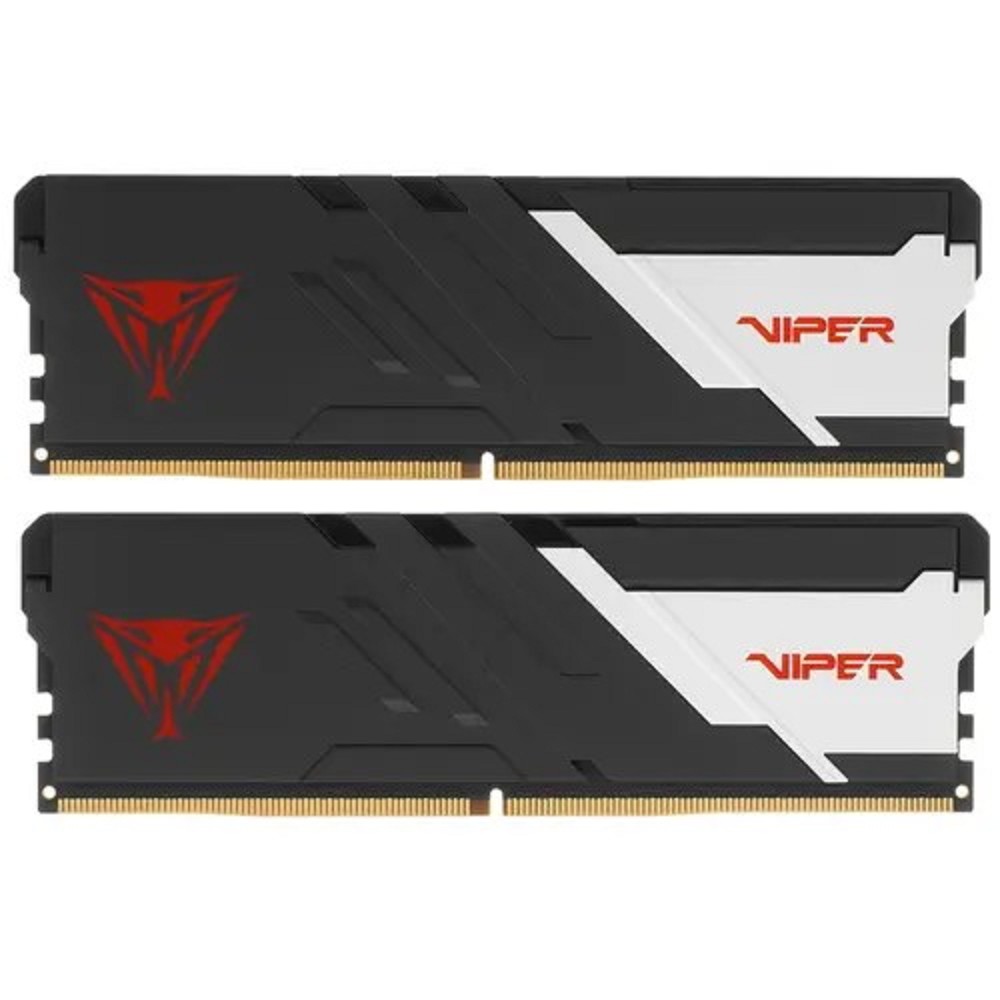 Patriot DDR5 DIMM 32GB 2x16Gb 7400MHz PVV532G740C36K Viper Venom RTL Gaming PC5-59200 CL36 288-pin 1.5В kit с радиатором Ret
