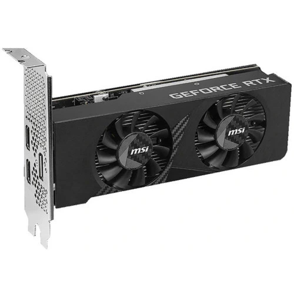 MSI RTX 3050 LP E 6G OC {NVIDIA GeForce RTX 3050 6Gb GDDR6 1492/14000 HDMIx2 DPx1 HDCP Ret low profile}
