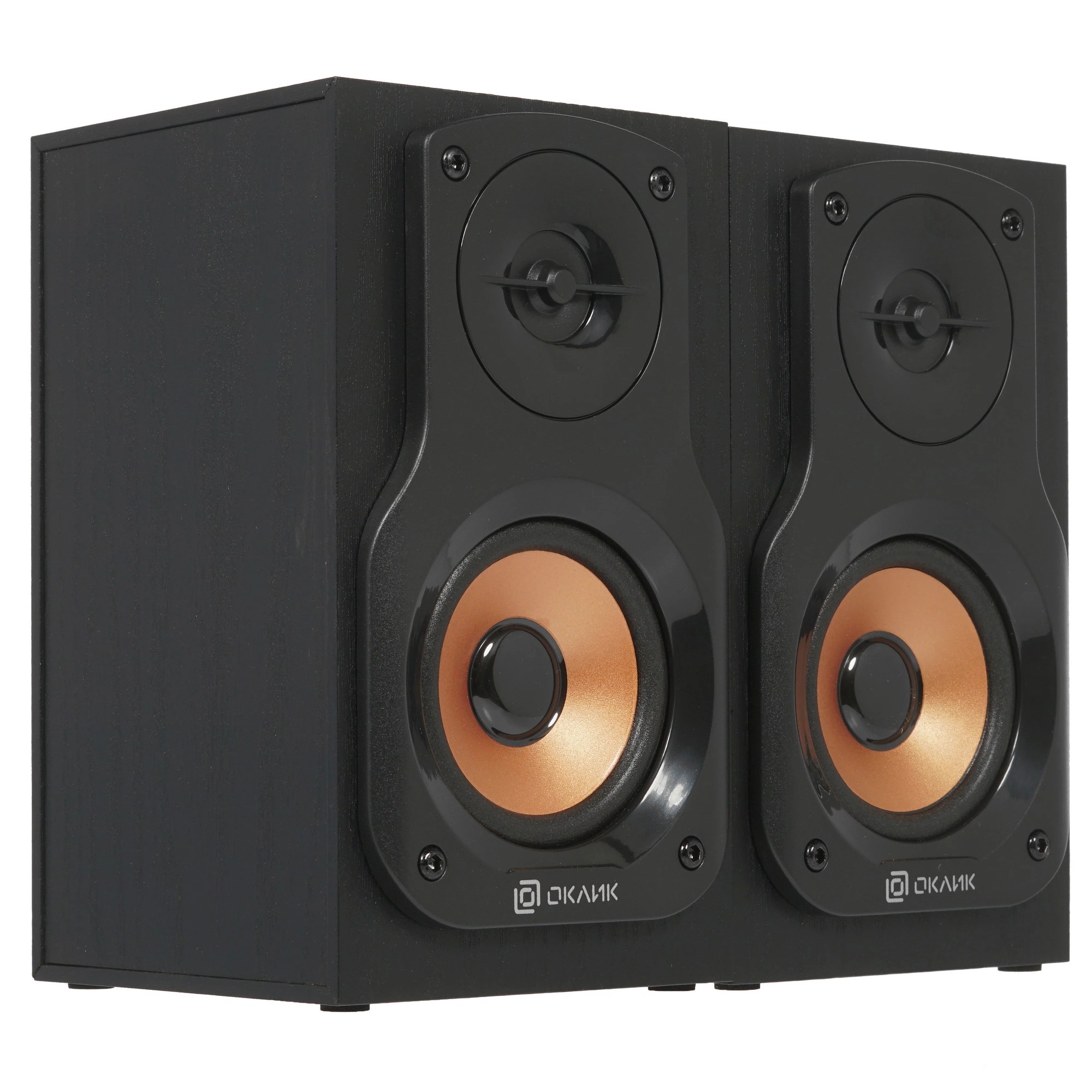 Колонки Oklick OK-162 2.0 черный 8Вт