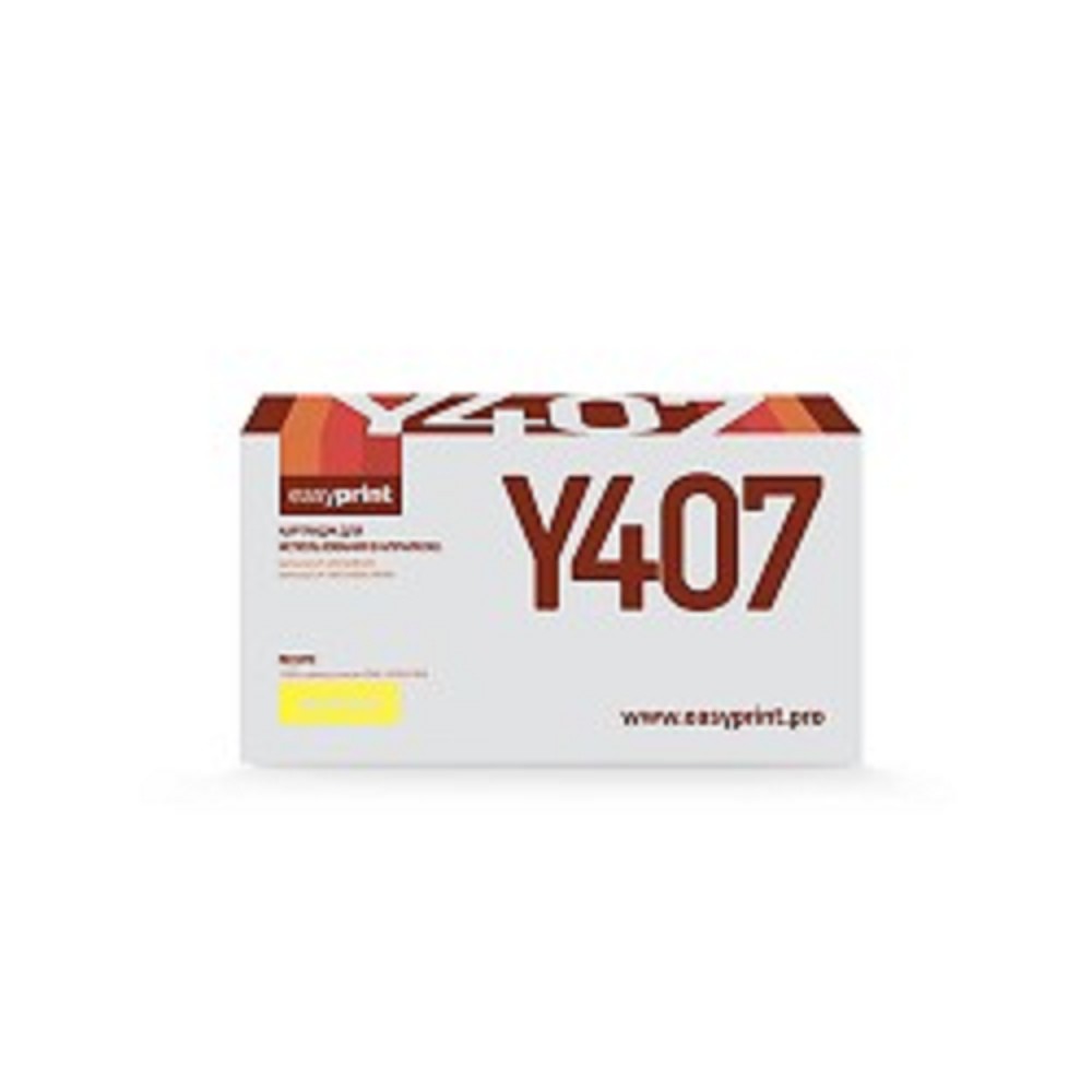 EasyPrint CLT-Y407S Картридж LS-Y407 для Samsung CLP-320/325/CLX-3185 (1000 стр.) желтый, с чипом