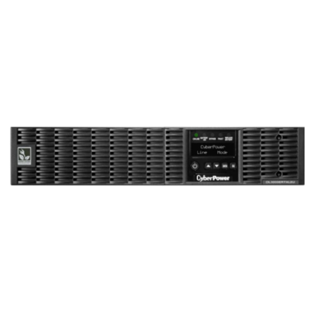 ИБП CyberPower OL3000ERTXL2U {Online, 3000VA/2700W USB/RS-232/Dry/EPO/SNMPslot/RJ11/45/ВБМ (8 C13, 1 C19) 6x 9Ач}