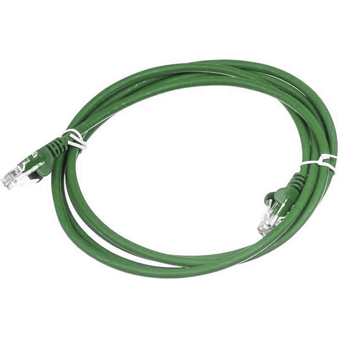 Патч-корд LANMASTER LSZH UTP кат.5e, 1.0 м, зеленый