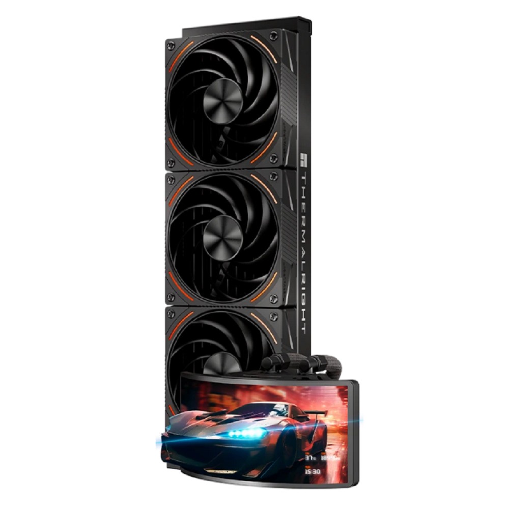 Thermalright Система водяного охлаждения Rainbow Vision 360 Turbo ARGB Black / 3x120mm ARGB PWM Fans / TRRV360TAB