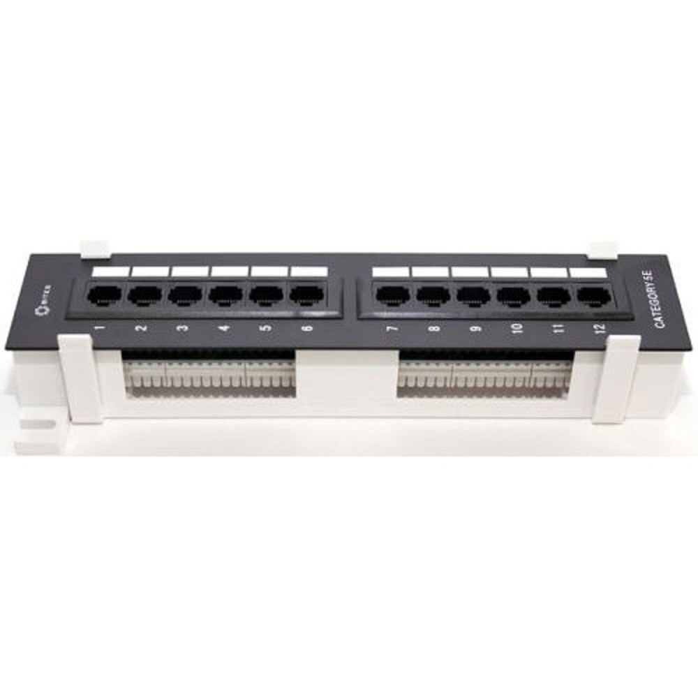 5bites PPU55-04W Патч-панель UTP / 5E / 12P / KRONE / 110 / DUAL IDC / 10" / WALL