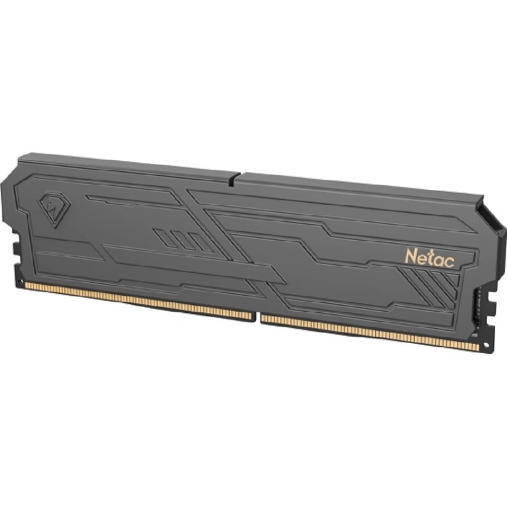 Netac DDR4 DIMM 8GB Shadow III 3200MHz CL16 1.35V / NTSHD4P32SP-08K / Black / with radiator