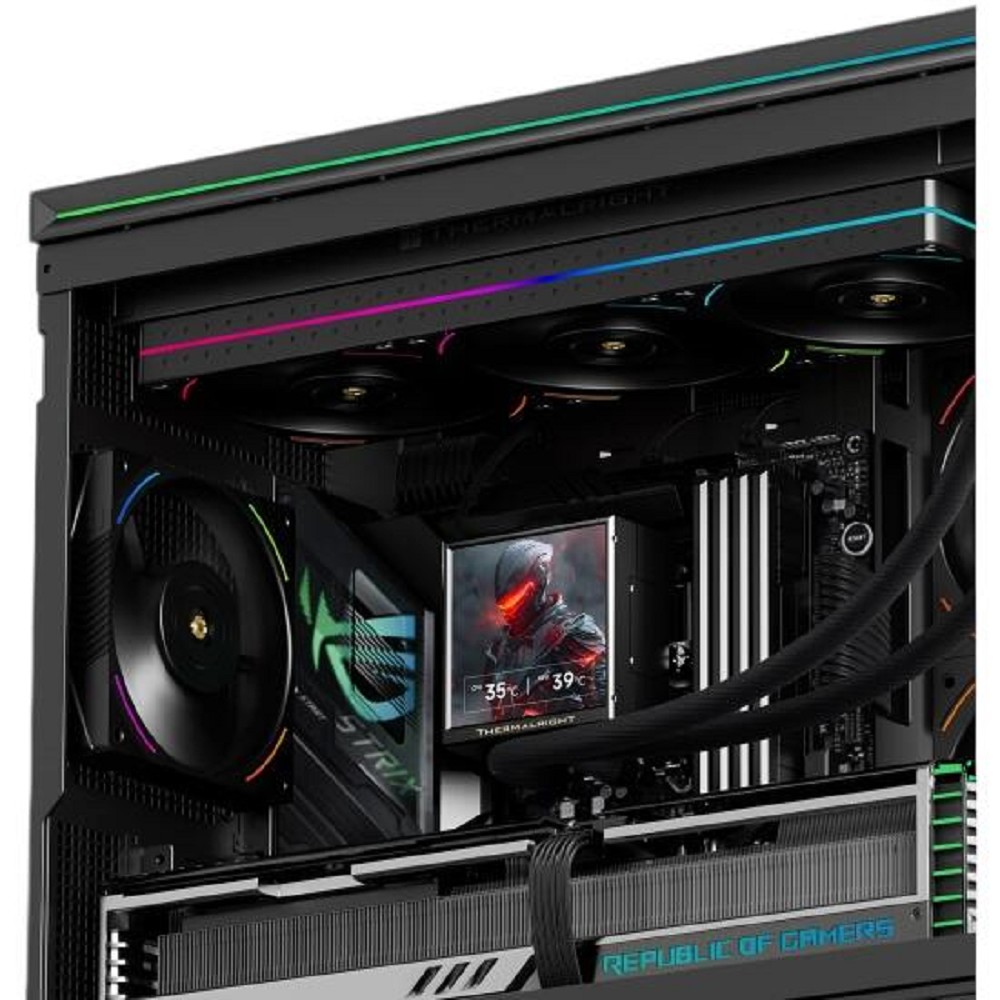 Thermalright Система водяного охлаждения Peerless Vision 360 UB ARGB Black / 3x120mm ARGB PWM Fans / TRPV360UBAB