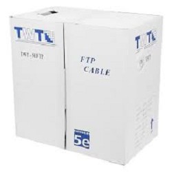Кабель информационный Lanmaster TWT-5EFTP-LSZH кат.5е F/UTP общий экран 4X2X24AWG LSZH внутренний 305м белый
