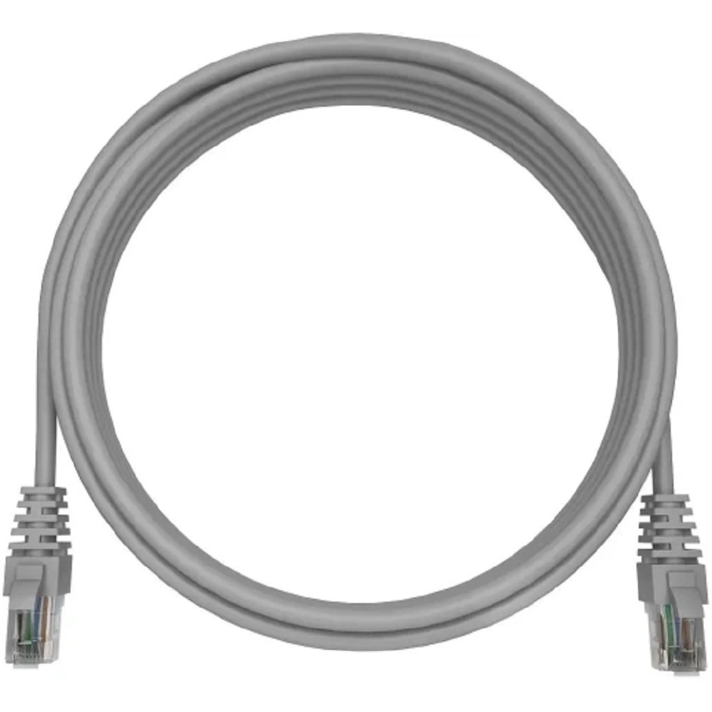 NTSS NTSS-PC-UTP-RJ45-5e-3.0-LSZH-GY Патч-корд NTSS 2 х RJ45/8P8C, T568B UTP 5e кат. литой 3 метра, LSZH, серый