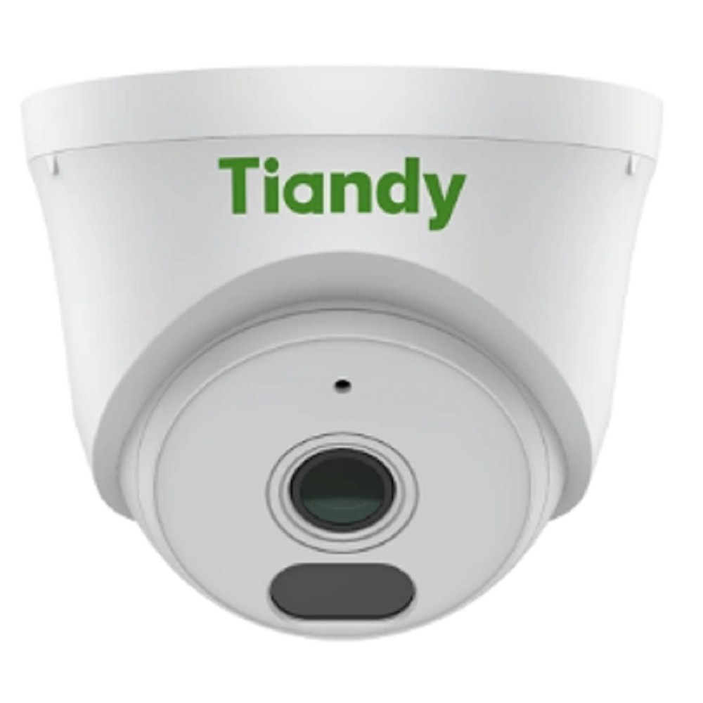 Повреждение упаковки Tiandy TC-C320N 1CNB-28 купольная "турель", 2Мп, 1920х1080@30к/c, адаптивная ИК подсветка до 30м, DWDR, цвет: 0.01лк, , объектив 2.8мм, встроенный микрофон, кабель, 1?R
