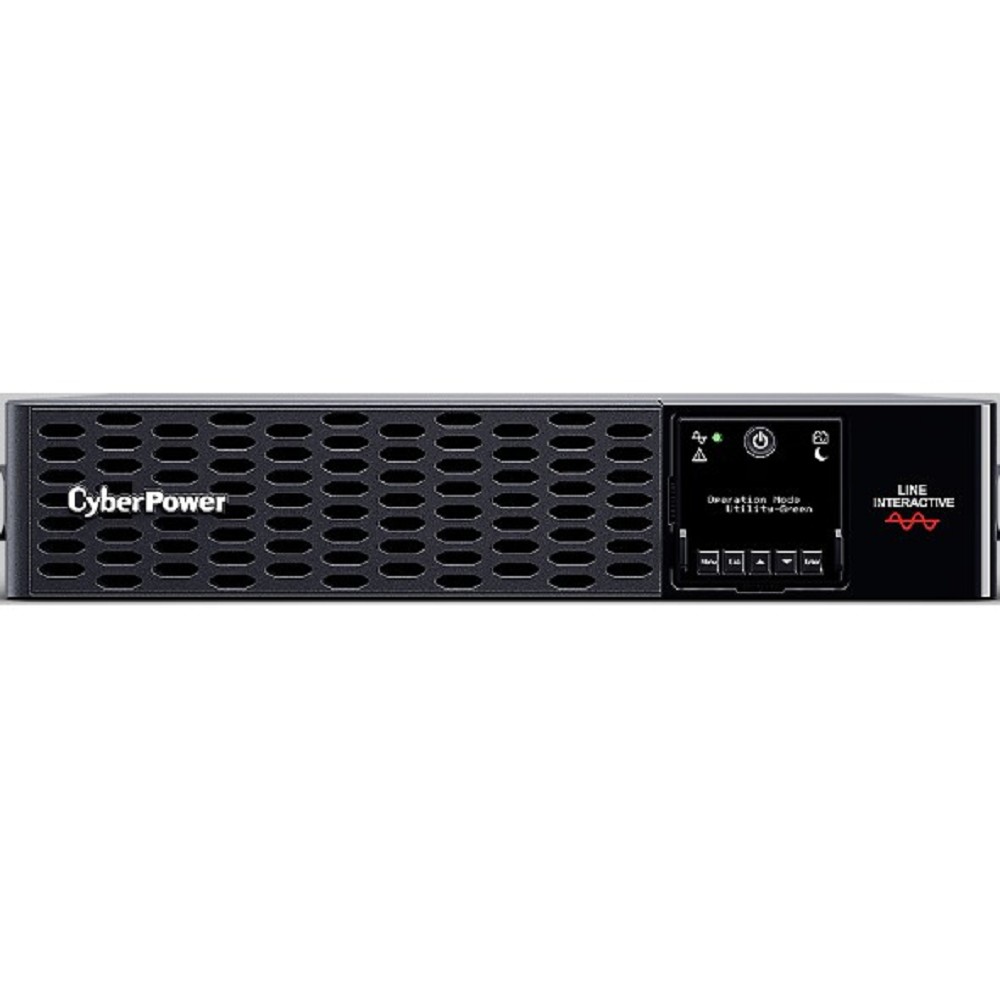 ИБП CyberPower PR3000ERTXL2UA {Line-Interactive, 3000VA/3000W USB/RS-232/EPO/Dry contact/SNMPslot (6 C13, 2 C19) 8х6Ач NEW}