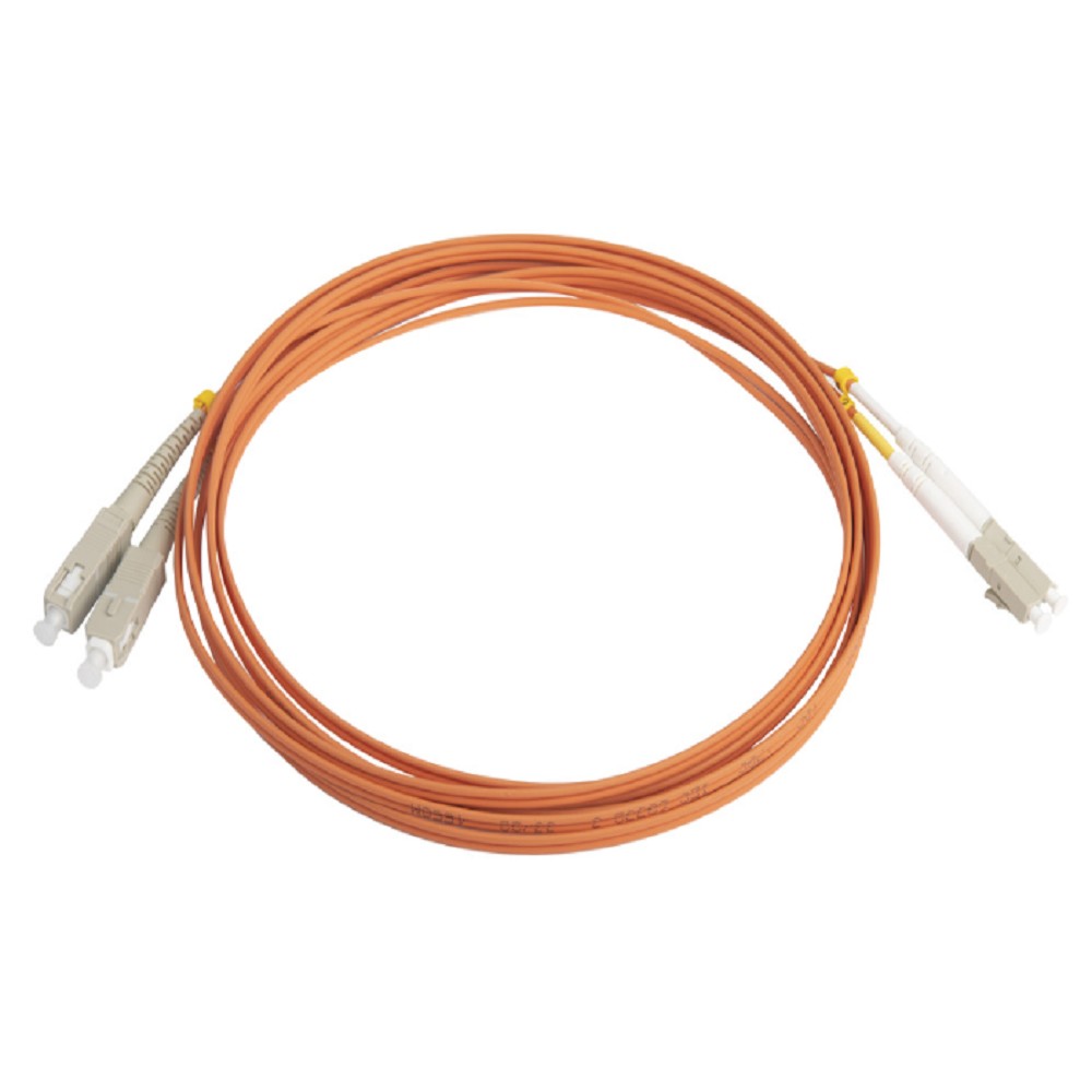 Hyperline FC-50-LC-SC-PC-3M Патч-корд волоконно-оптический (шнур) MM 50/125, LC-SC, duplex, LSZH, 3 м[ FC-D2-50-LC/PR-SC/PR-H-3M-LSZH-OR]
