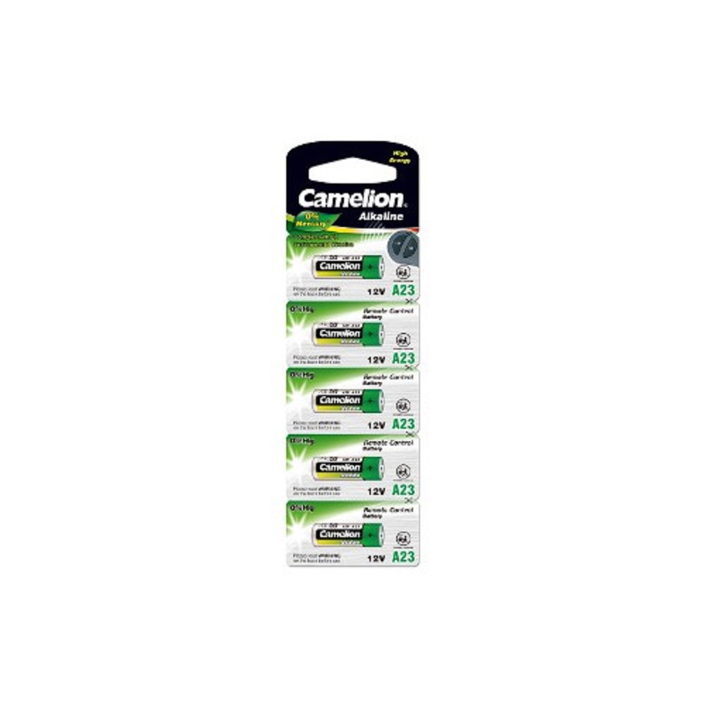 Camelion LR23A BL-5 Mercury Free (A23-BP5, батарейка,12В)  (5 шт. в уп-ке)