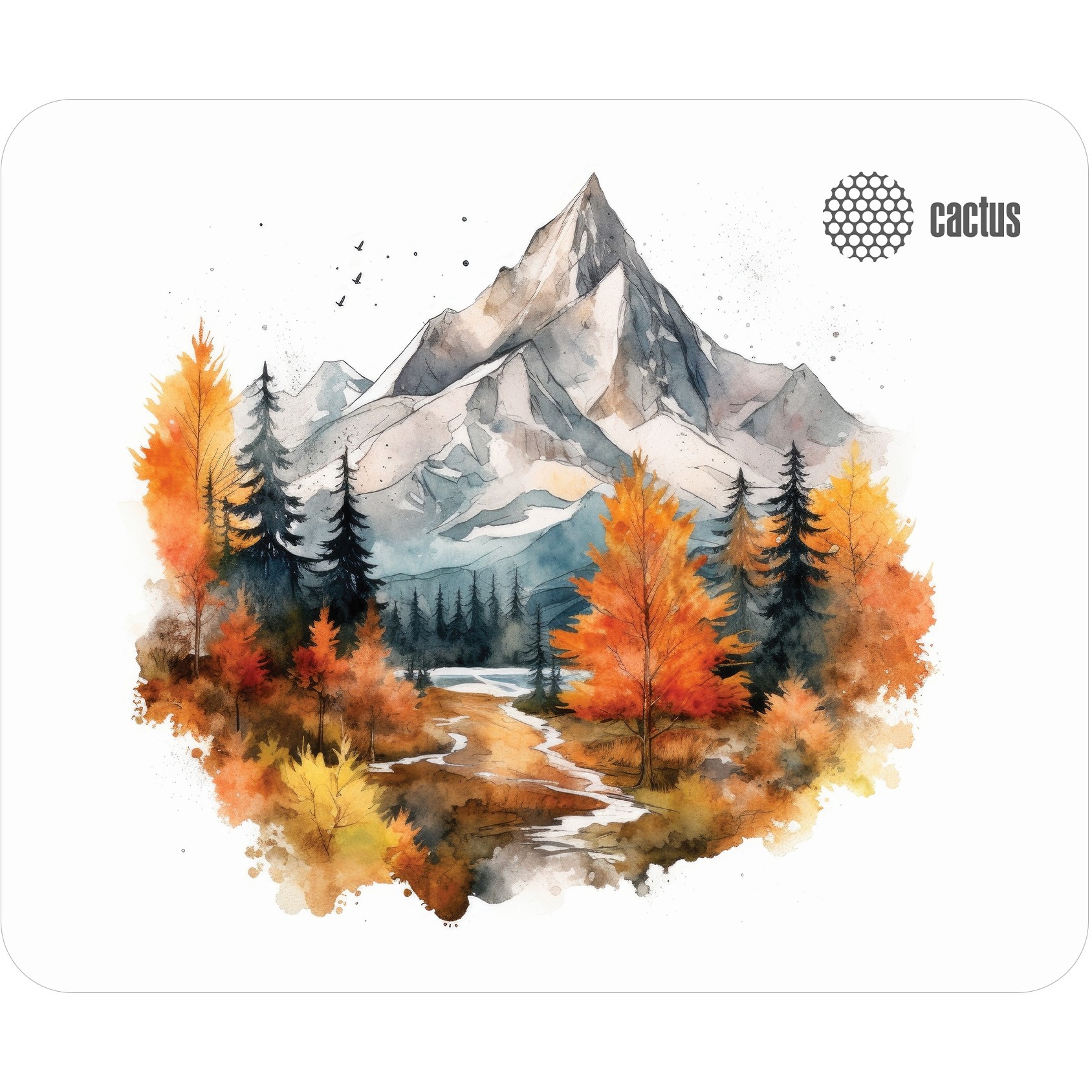 Коврик для мыши Cactus Autumn mountains 220x180x2мм (CS-MP-P10XS)
