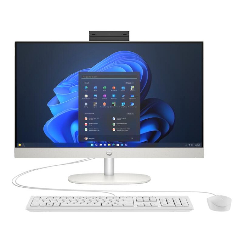HP ProOne 240 G10 All-in-One  [A54Z8ET] White  23.8" {FHD  Core Ultra-7 155U/16Gb/512Gb SSD/W11Pro}