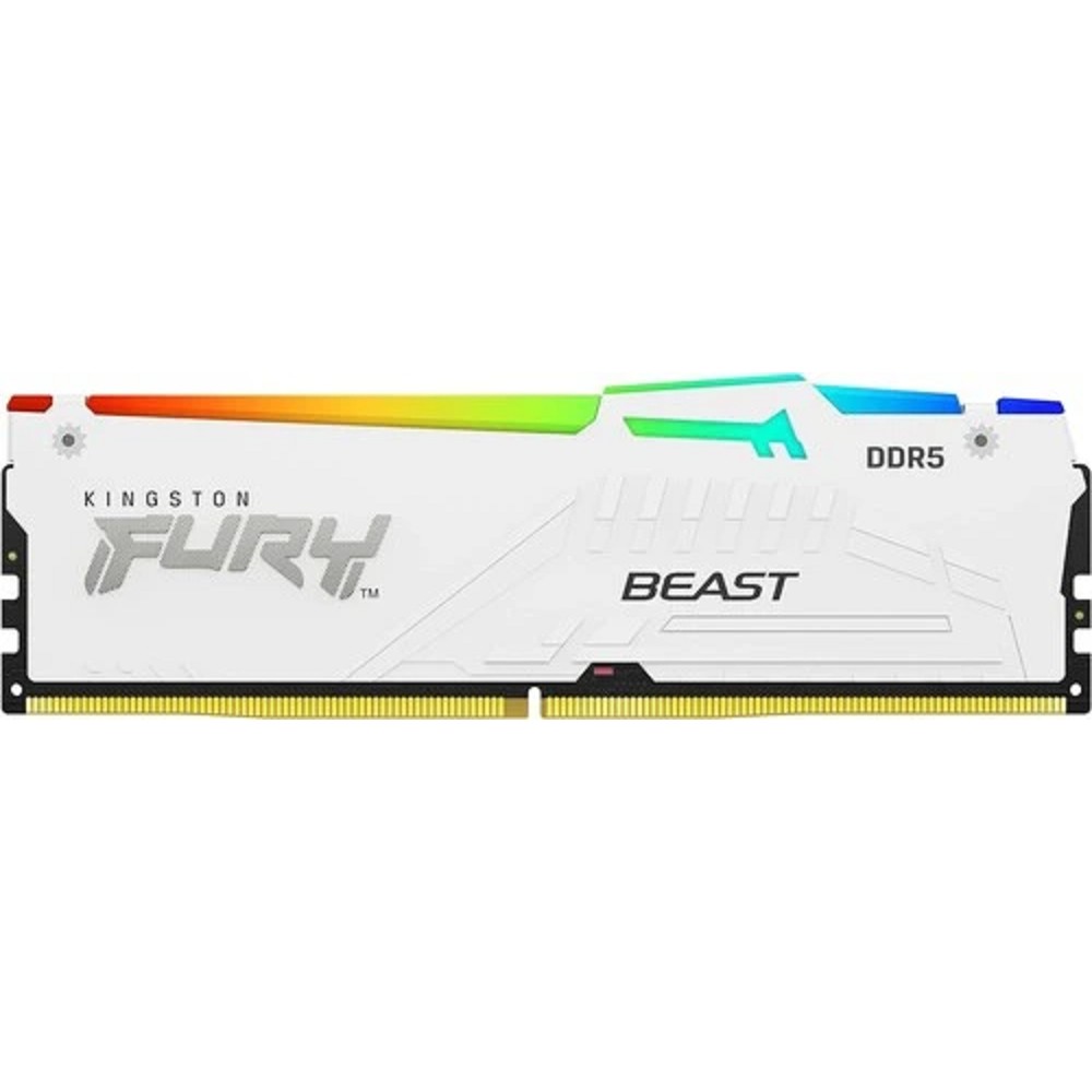 Kingston DDR5 DIMM 16GB 6000MT/sCL36 FURY Beast White RGB EXPO KF560C36BWE2A-16