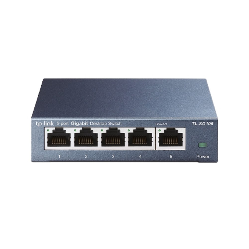 Повреждение упаковки TP-Link TL-SG105 Настольный коммутатор с 5 портами 10/100/1000 Мбит/с
