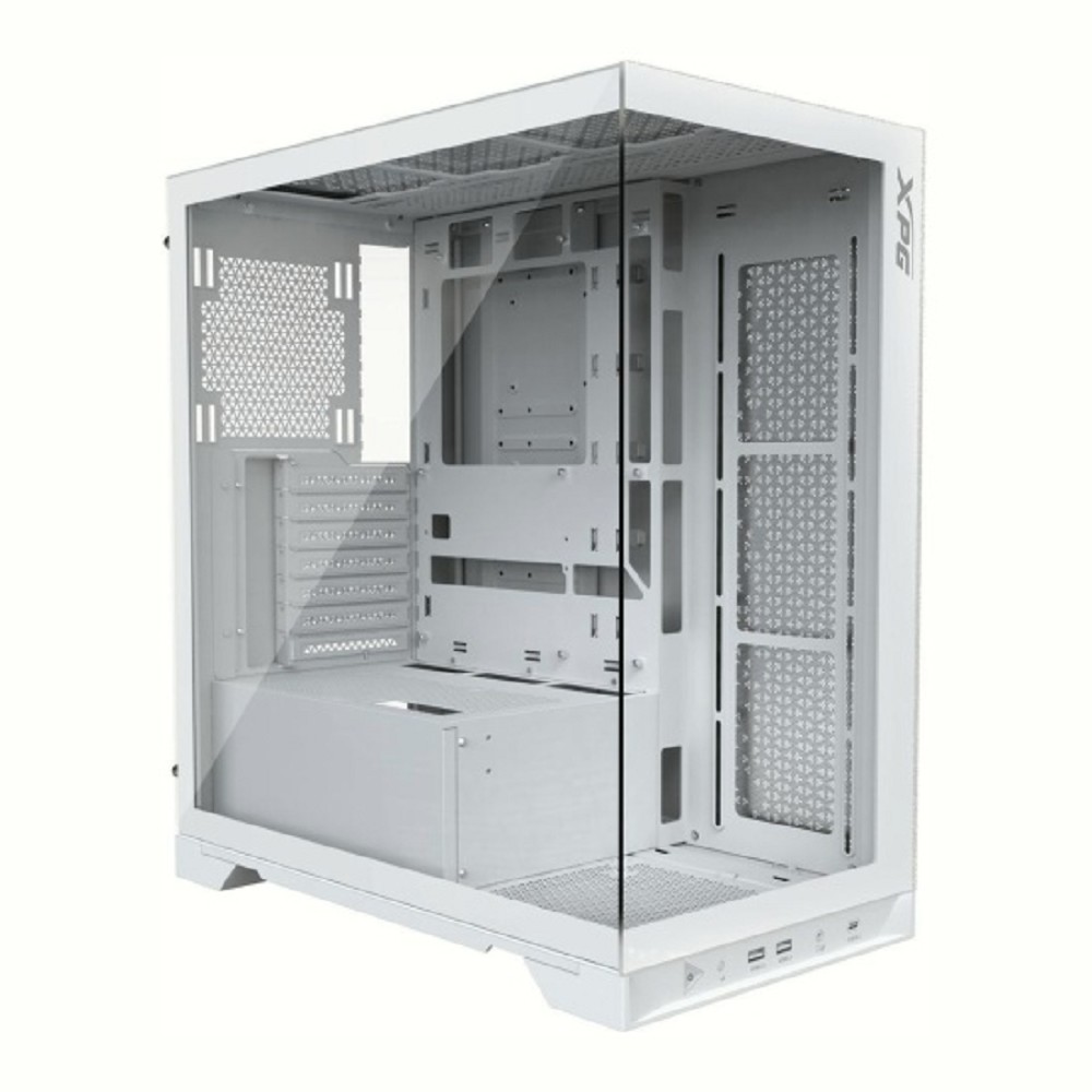 XPG INVADER X WHITE (INVADERXMTWOF-WHCWW) Mid-Tower, Micro-ATX, Mini-ITX, Standard-ATX, USB 3.2 Gen2 Type-A, USB 3.2 Gen2 Type-C, white