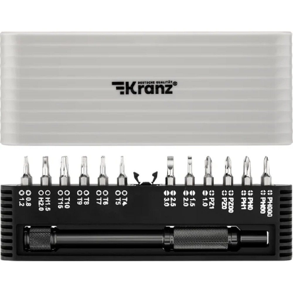 Kranz (KR-12-4751) Набор отверток для точных работ RA-01, 25 предметов