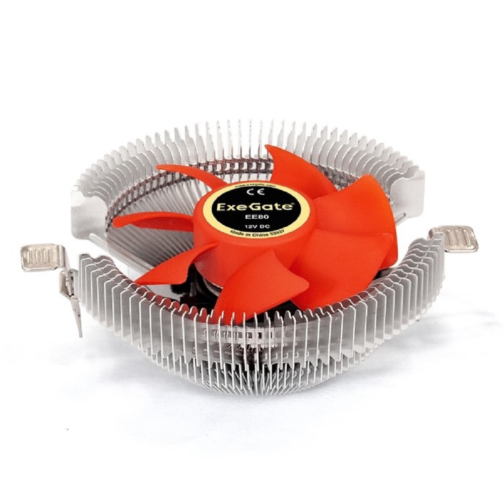 Повреждение упаковки Exegate EX286144RUS Кулер ExeGate EE80 (Al, LGA775/1150/1151/1155/1156/1200/1700/AM2/AM2+/AM3/AM3+/AM4/FM1/FM2/754/939/940, TDP 65W, Fan 80mm, 2000RPM, Hydro bearing, 3pin, 22db, 