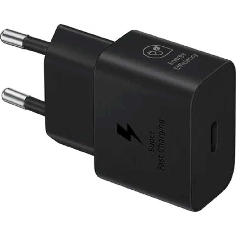 Сетевое зарядное устройство Samsung EP-T2510,  USB type-C,  25Вт,  3A,  черный [EP-T2510NBEGEU]