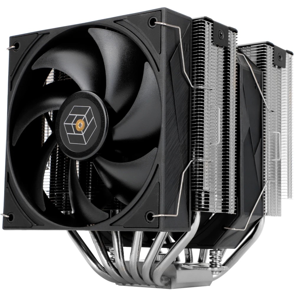 Thermalright Кулер Royal Pretor 130 LGA115X/1200/1700/1851/2011/2066 (1x120mm + 1x130mm PWM Fan, медное основание, 6 тепл. трубок 6мм) / TRRP130