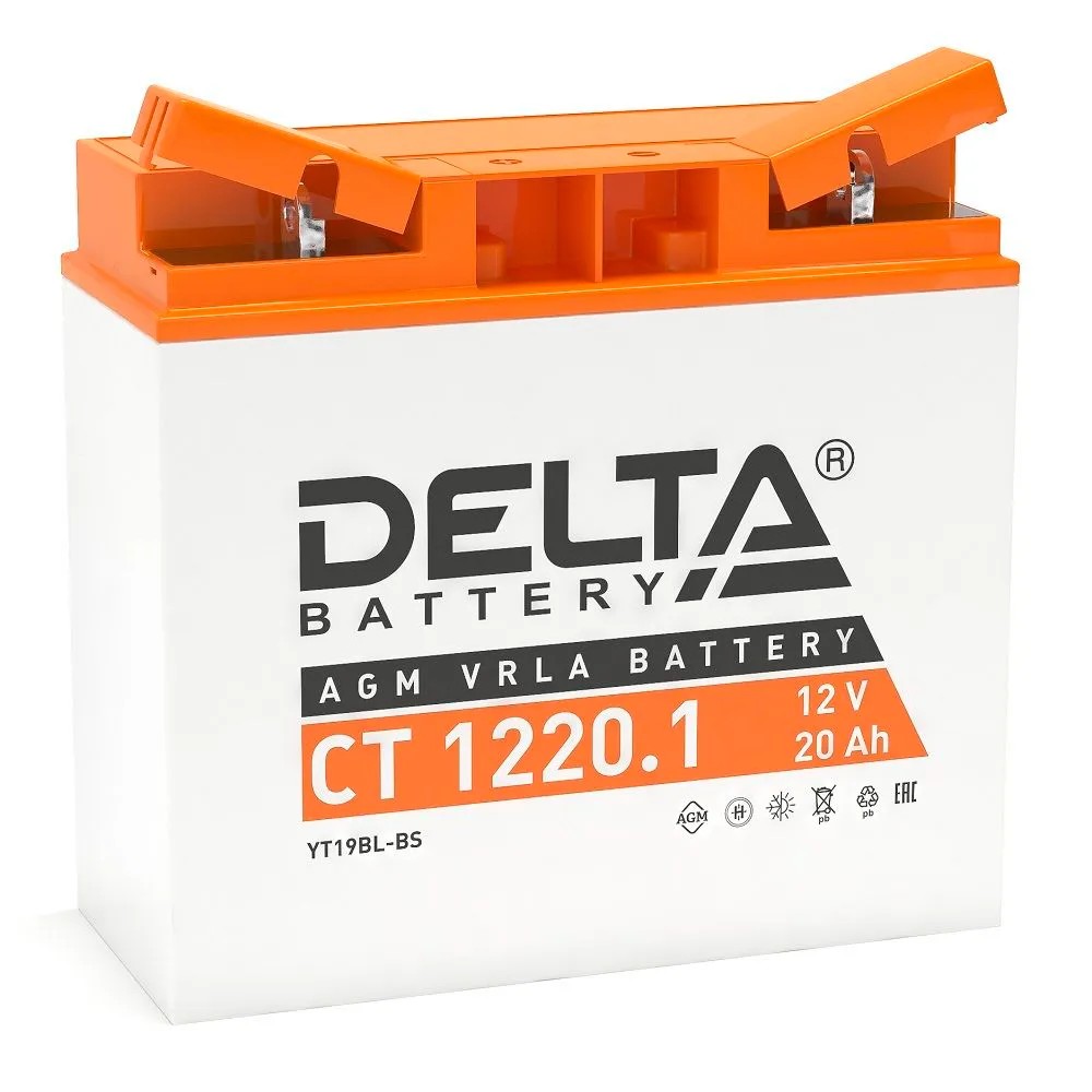 Delta CT 1220.1 (20 А\ч, 12В) для МОТО