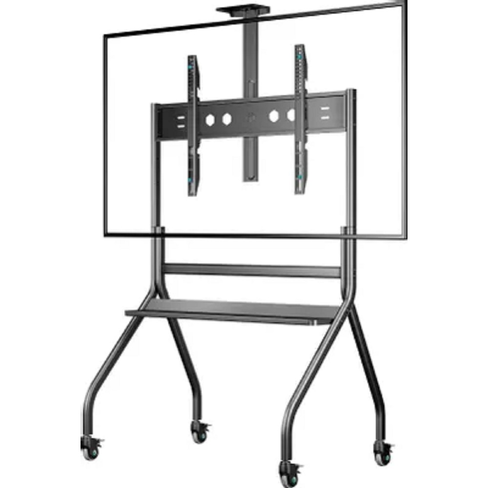 ONKRON TS2080 чёрная стойка для телевизора с кронштейном 60"-120", мобильная