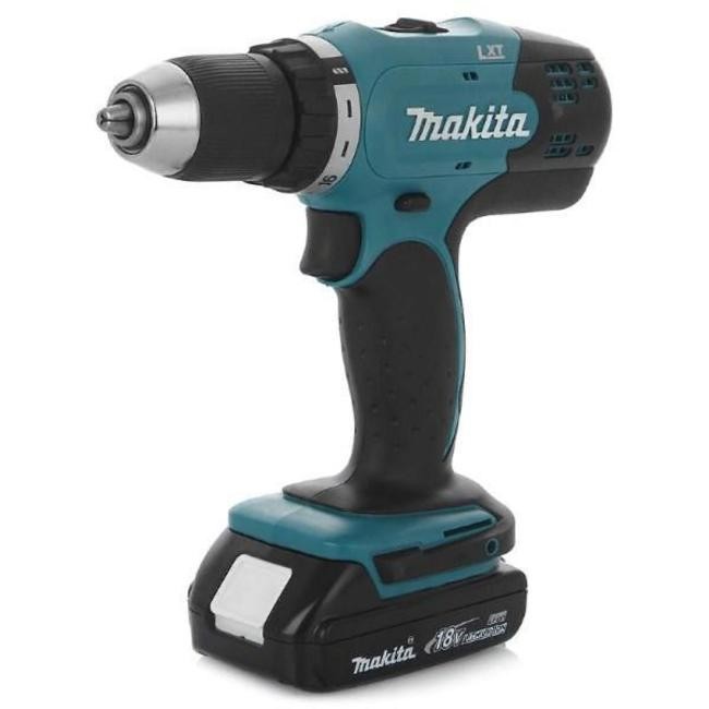 Makita DDF453SYX5 Дрель ак,{18В,1х1.5Ач Li-ion,БЗП-13мм,0-400\1300об\м,42\27Нм,1.8кг,кор}