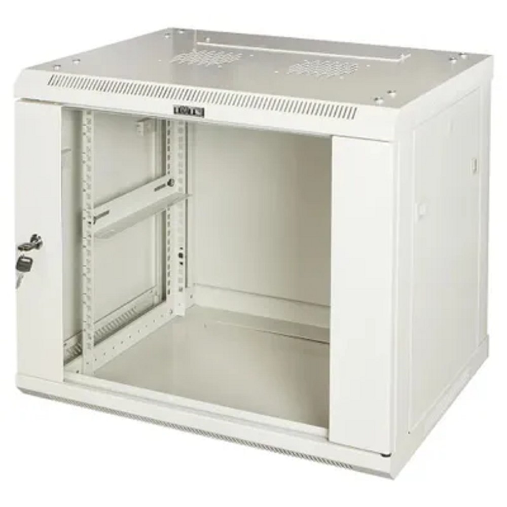 Lanmaster TWT-CBWPG-9U-6X4-GY Шкаф настенный серии Pro, 9U 600x450, стеклянная дверь