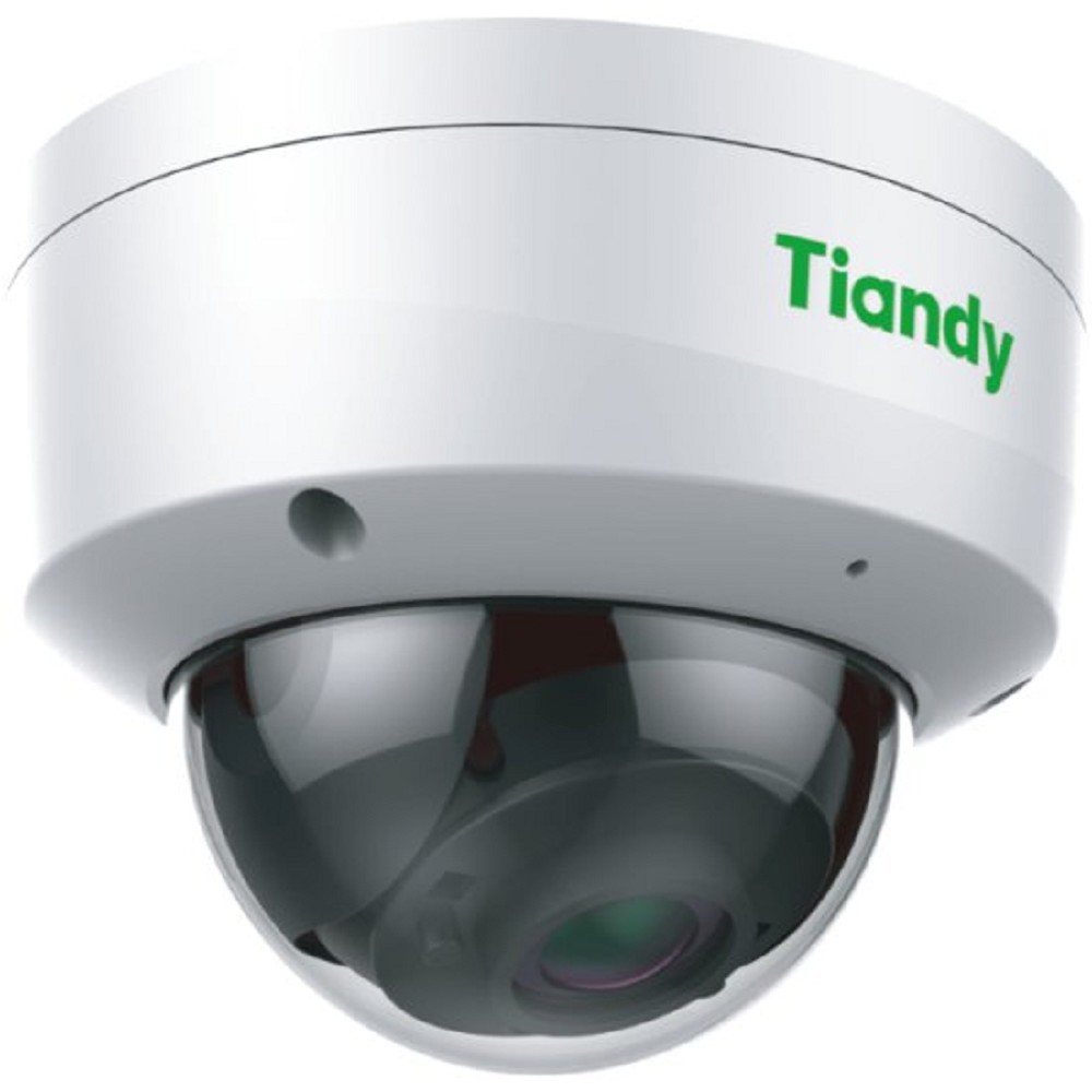 Tiandy TC-C32KS I3/E/Y/C/SD/2.8mm/V4.2 1/2.8" CMOS, F1.6, Фикс.обьектив., 120dB, 30m ИК, 0.002Люкс, Up to 1920x1080@30fps, 512 GB SD card спот, микрофон, IP66,IK10, PoE, Металлический + макролоно
