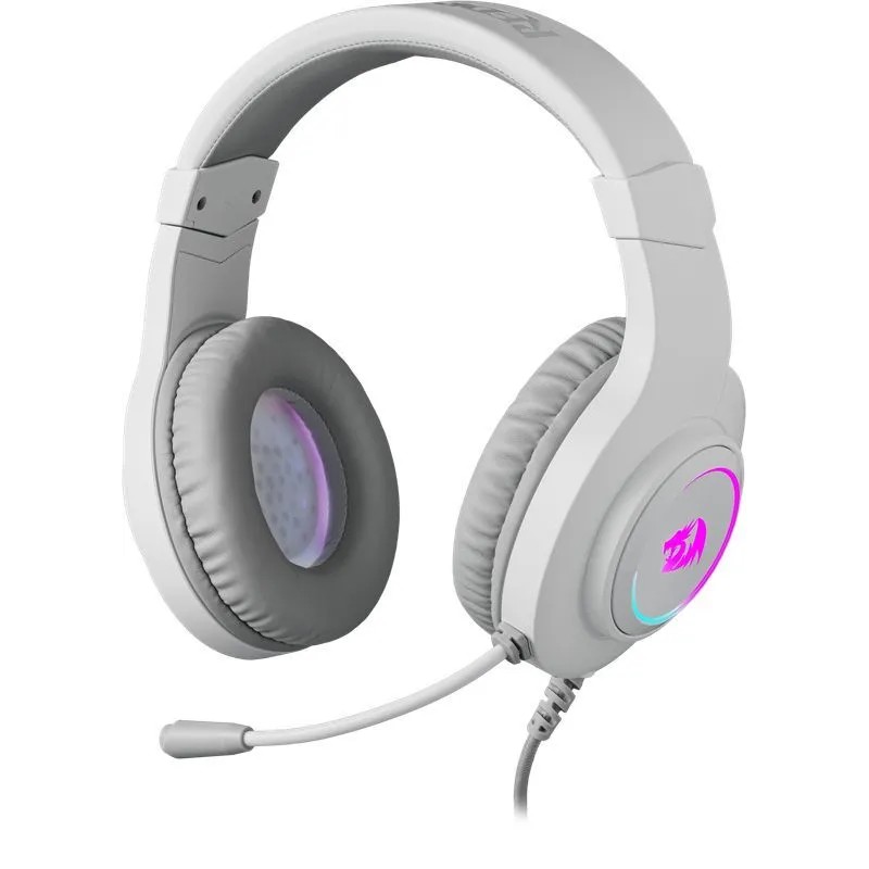 Повреждение упаковки Defender Hylas Белые, RGB, 3.5 Jack Redragon (70840)