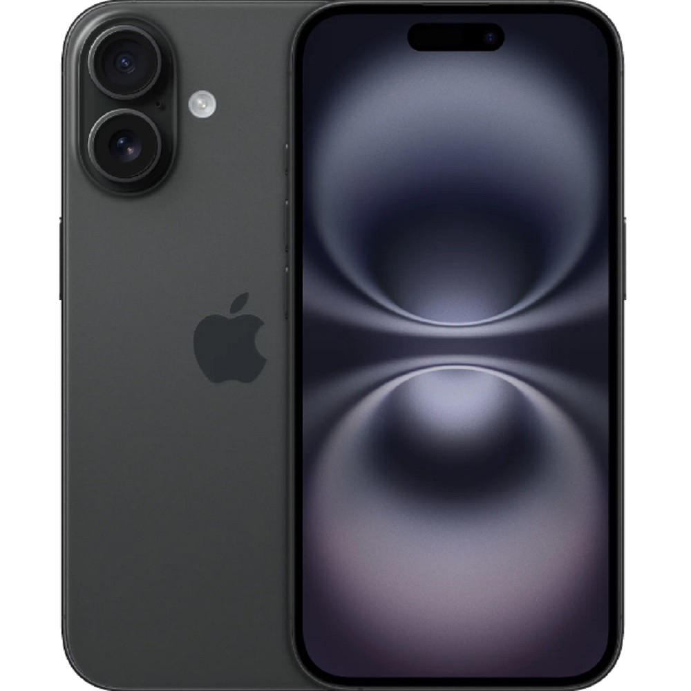 Apple iPhone 16 128GB Black [MYE73HN/A] (Sim+eSim Индия)
