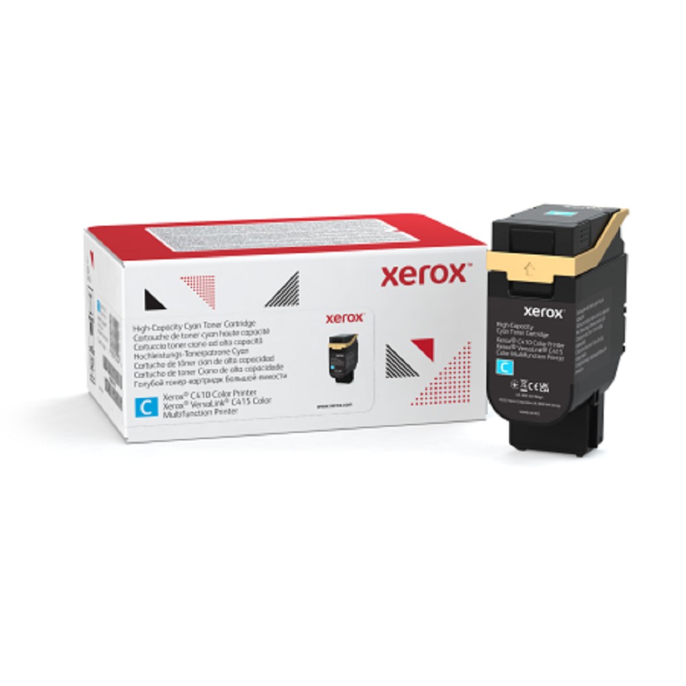 Тонер картридж стандартный, синий Xerox VLC410/415 (2000 страниц)/ Cyan Standard Capacity Toner Cartridge, Xerox VLC410/415 (2,000 Pages)