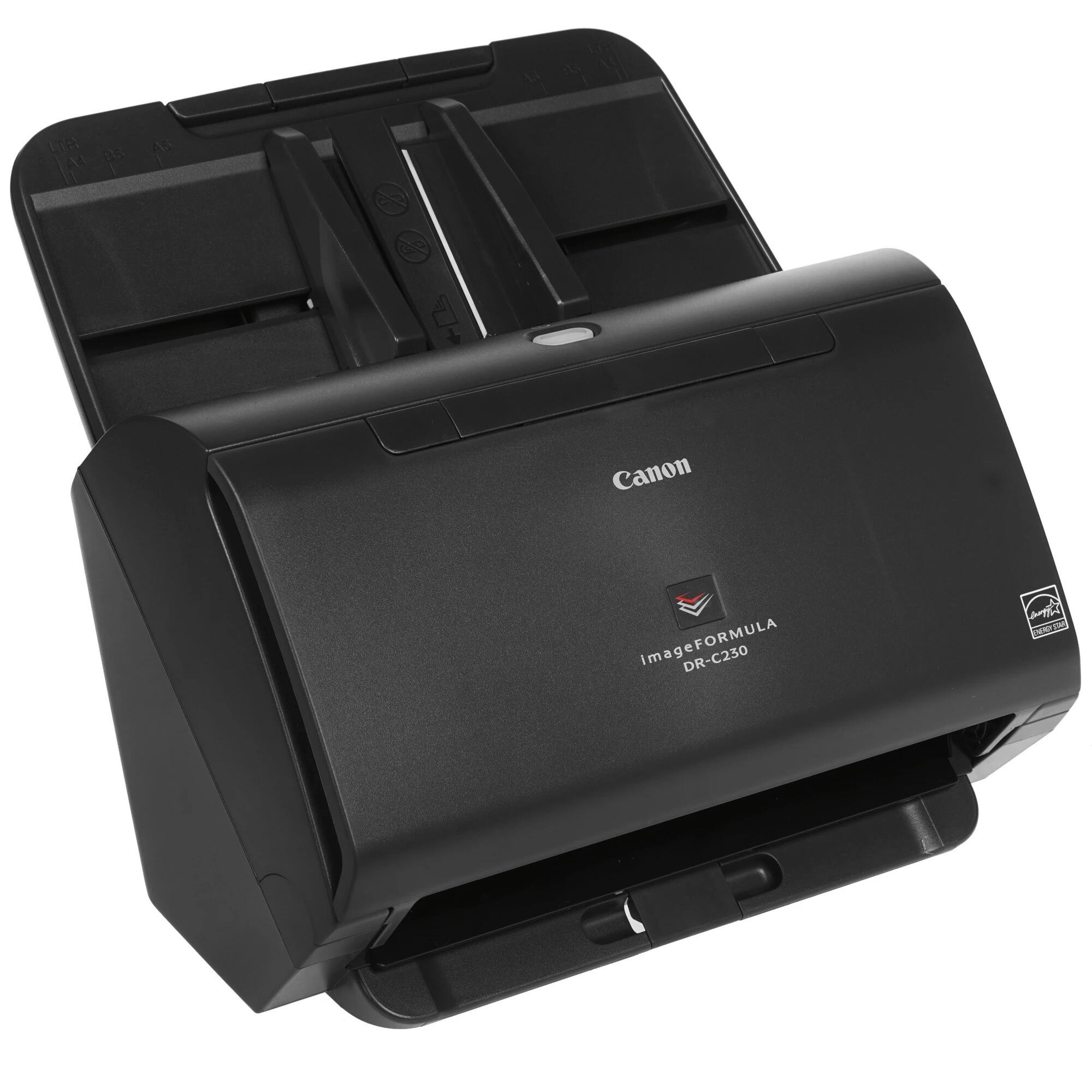 Сканер Canon DR-C230  2646C003 (Цветной, двухсторонний, 30 стр./мин / 60 изобр./мин, ADF 60, USB 2.0, A4)