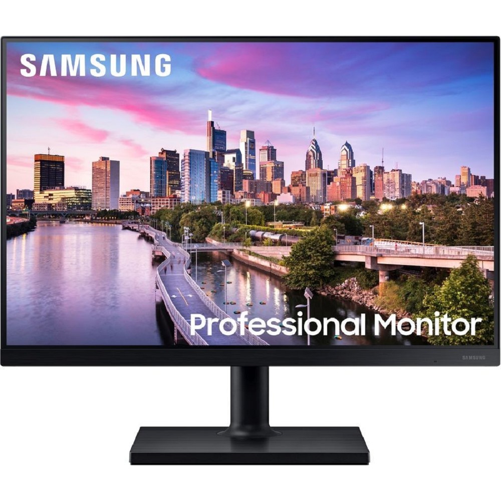 LCD Samsung 23.8" F24T450GY Black {IPS 1920x1200 75Hz 5ms 1000:1 250cd 16:10 DVI HDMI1.4 DisplayPort1.2 speakers Pivot 2xUSB2.0 2xUSB3.0 VESA} [lf24t450gyuxen]