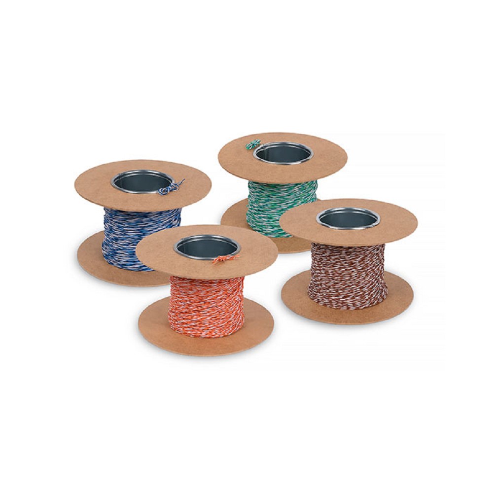 Cabeus UTP-1P-Cat.5e-SOLID-CROSS-100-BR (Jumper Wire) Кроссировочная витая пара, неэкранированная U/UTP, категория 5e, 1 пара (24 AWG), одножильный (solid), без общей внешней оболочки, коричневая, 100