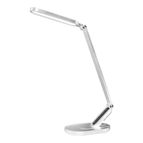 Camelion KD-859  C01 белый LED(Свет-к наст.10Вт,230В,750лм,сенс.рег.ярк и цвет.темп,USB-5В,1А)
