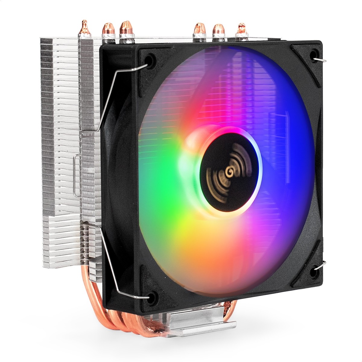 Exegate EX300297RUS Wizard EXX400V3-PWM.FRGB (Al+Cu, 4 тепл.трубки, LGA775/1150/1151/1155/1156/1200/1700/1851/AM2/AM2+/AM3/AM3+/AM4/AM5/FM1/FM2/754/939/940, TDP 140W, Fan 120mm, PWM, 800-1800RPM, Hydr