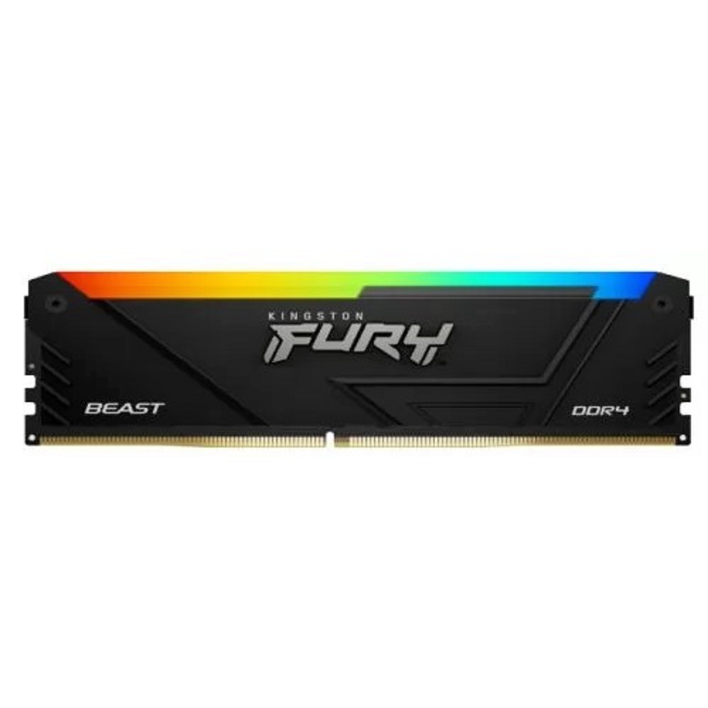 Kingston DDR4 DIMM 16GB 3200MHz KF432C16BB12A/16 Fury Beast RGB RTL Gaming PC4-25600 CL16 